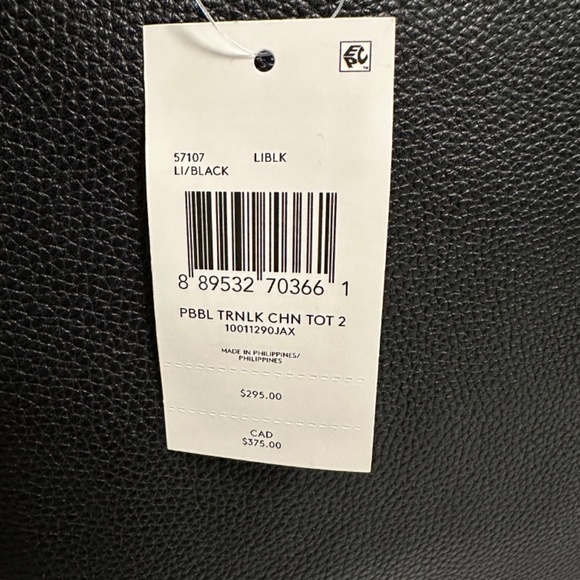 Brand new black COACH authentic turn lock handbag. - Picture 6 of 6